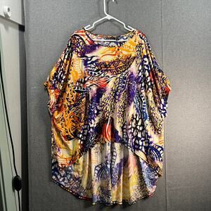 Attitudes by Renee Top Size LP Global Illusions Como Jersey Tun Beach Sunset